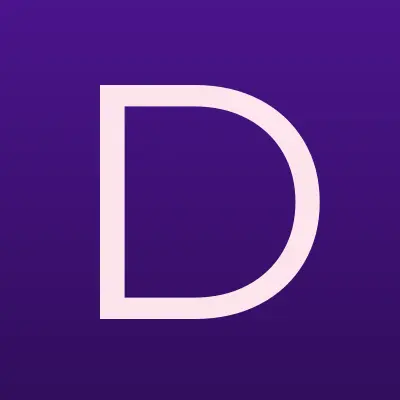 DNS, сеть супермаркетов цифровой техники и бытовой электроники, лого-визитка