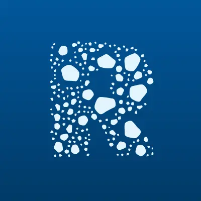 Радость, сеть продуктовых магазинов, лого-визитка